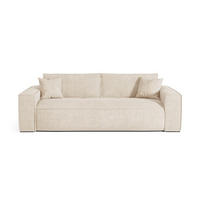 SCHLAFSOFA - 3 Personen - Stoff - Beige - - Beige, Textil (216/80/105cm) - Vente-Unique