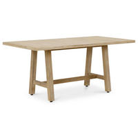 GARTENTISCH SANYA natur - Naturfarben, Holz (90/170/76cm) - IDIMEX