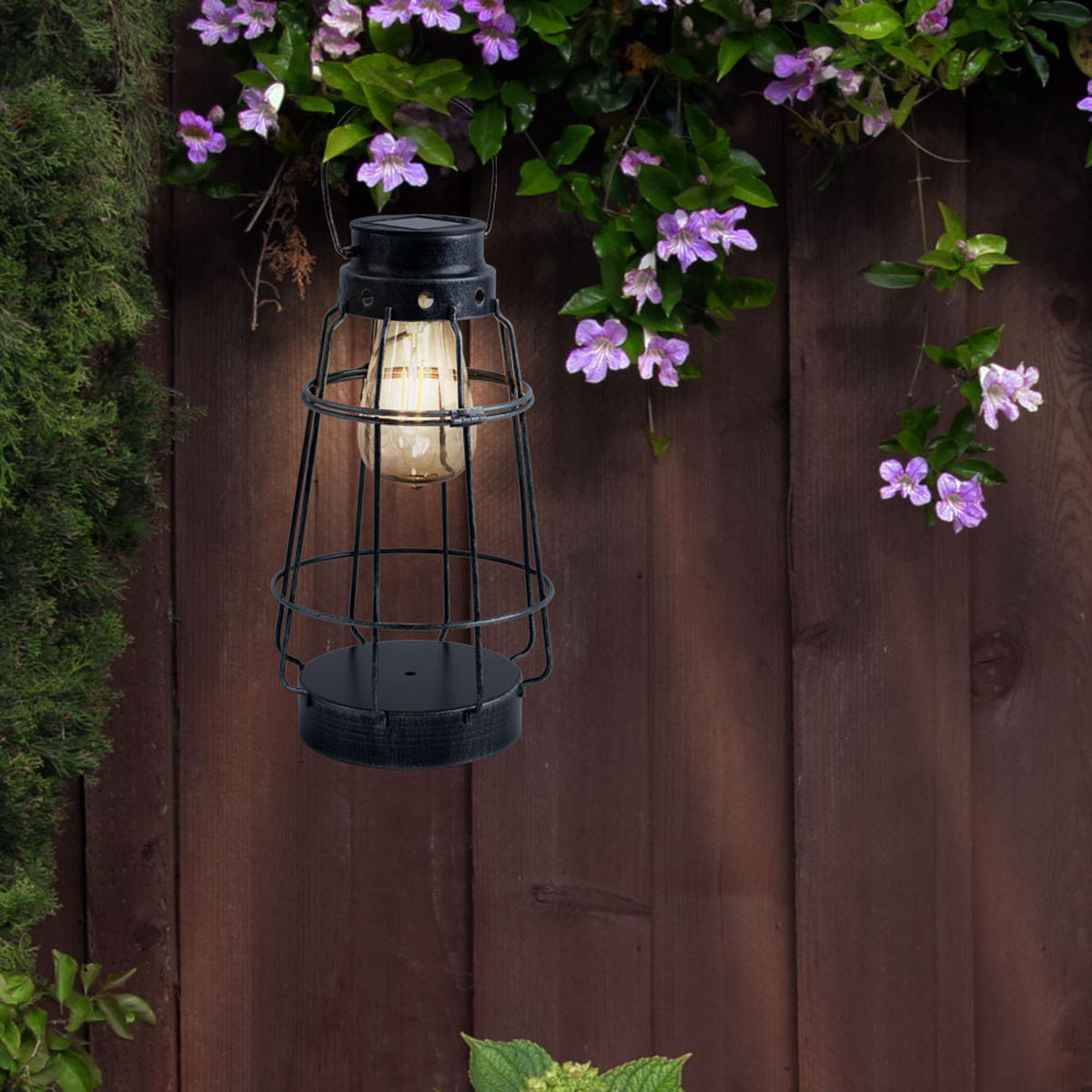 LED AUSSENLEUCHTE Metall Silber maritim 3er Set - Silberfarben, Metall (16/16/27cm) - Nowa