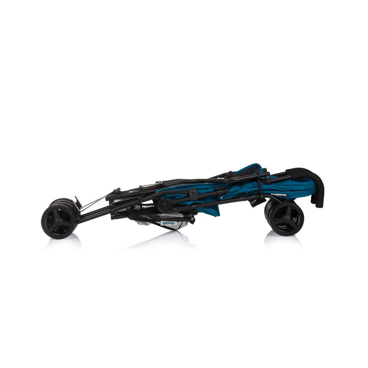 BUGGY Point blau 5-Punkt-Gurt, Rückenlehne verstellbar, Korb - Blau, Metall (66/46/100cm) - Chipolino