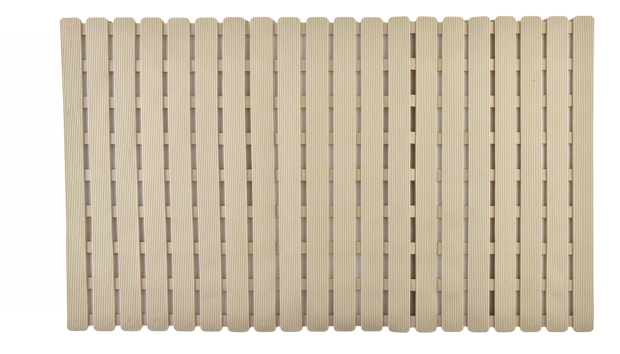 BADTEPPICH Zac Beige 70/40/2 cm Textilien - Beige, Textil (40/70cm) - Mondex