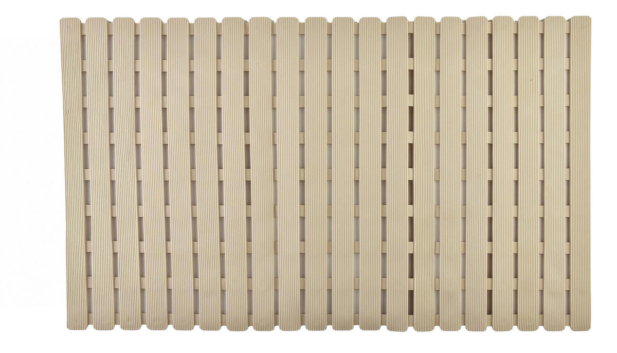 BADTEPPICH Zac Beige 70/40/2 cm Textilien - Beige, Textil (40/70cm) - Mondex