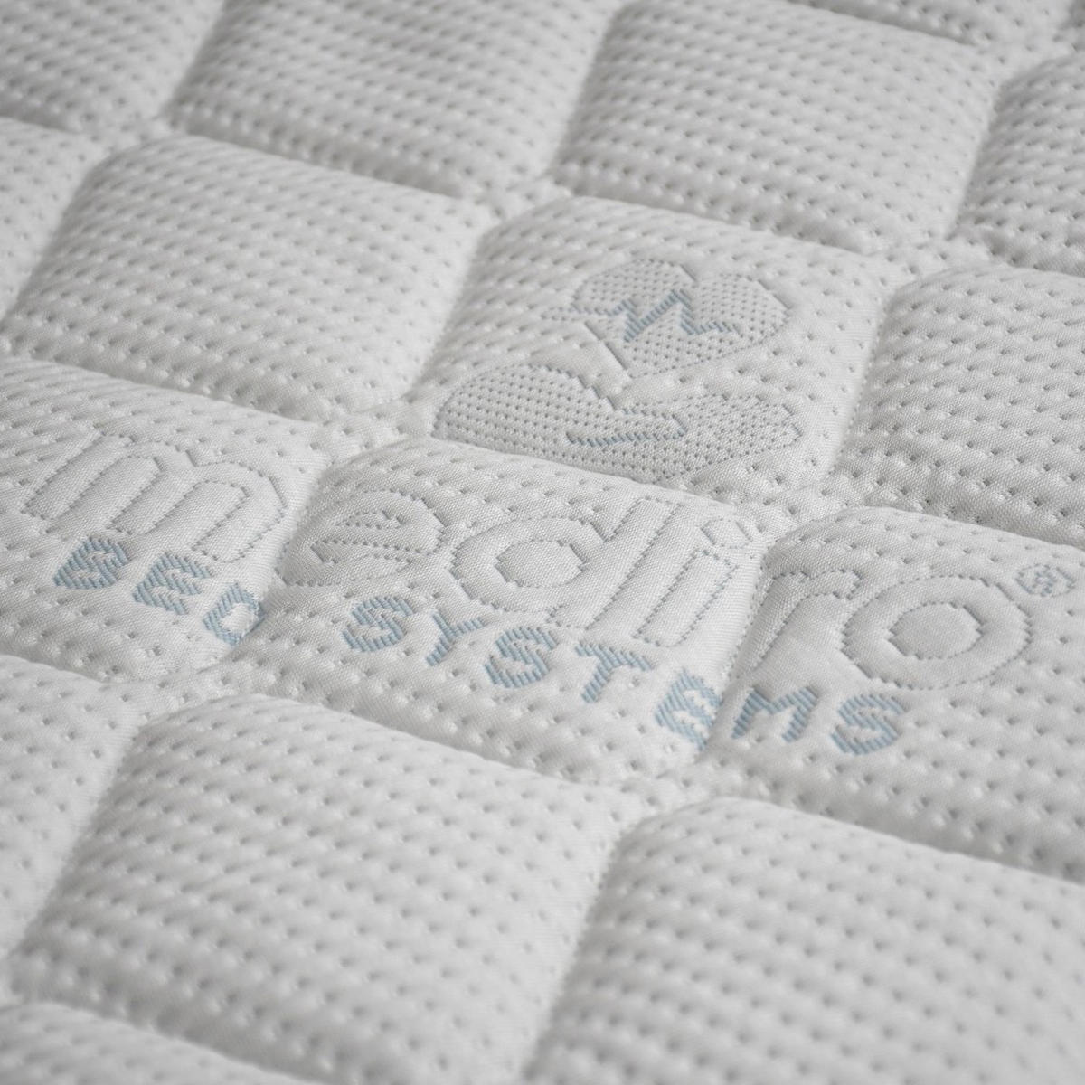 WENDEMATRATZE Mediro Care 21 cm,7-Zone, mit Visco-Schaum, H2/H3, 160x200 - Weiß, Textil (160/200cm) - Beautysofa