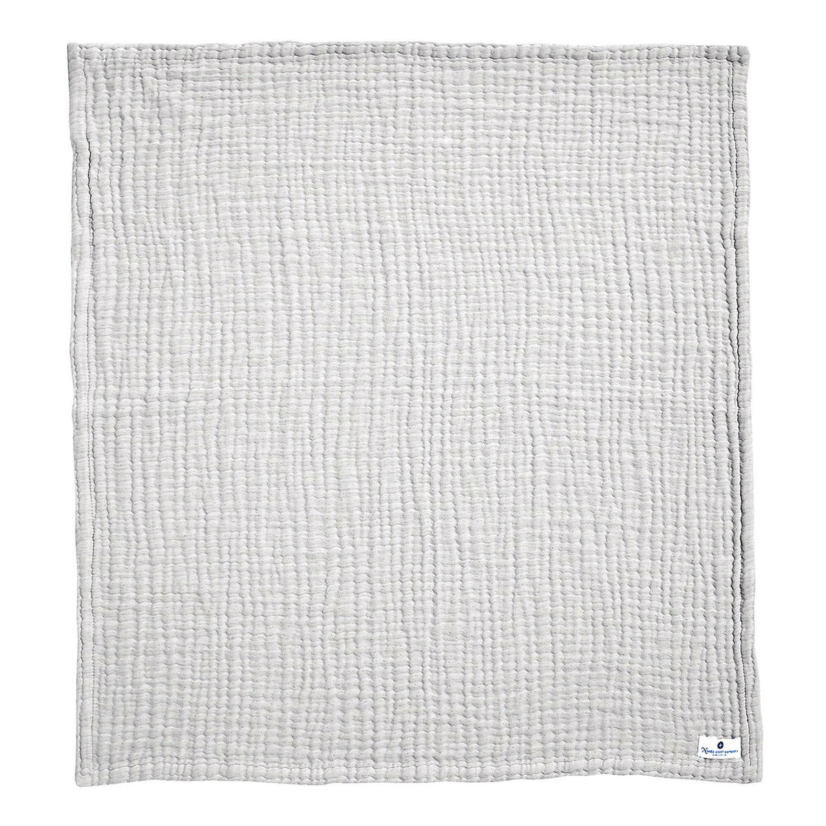 MUSSELINDECKEGRAU - Grau, Textil (80/80cm) - nordic coast company