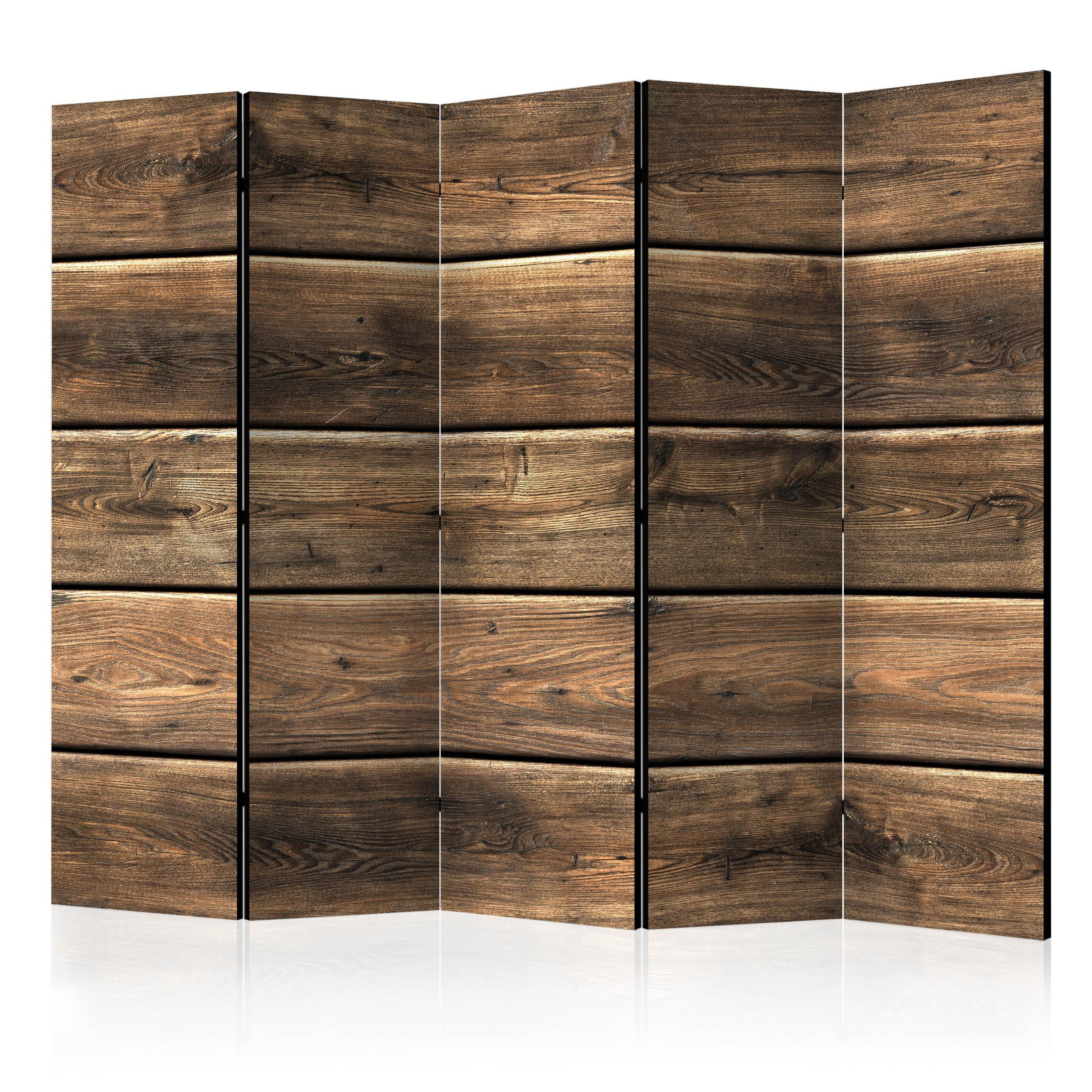 Muralo Paravent Braun 225x172x3 cm
