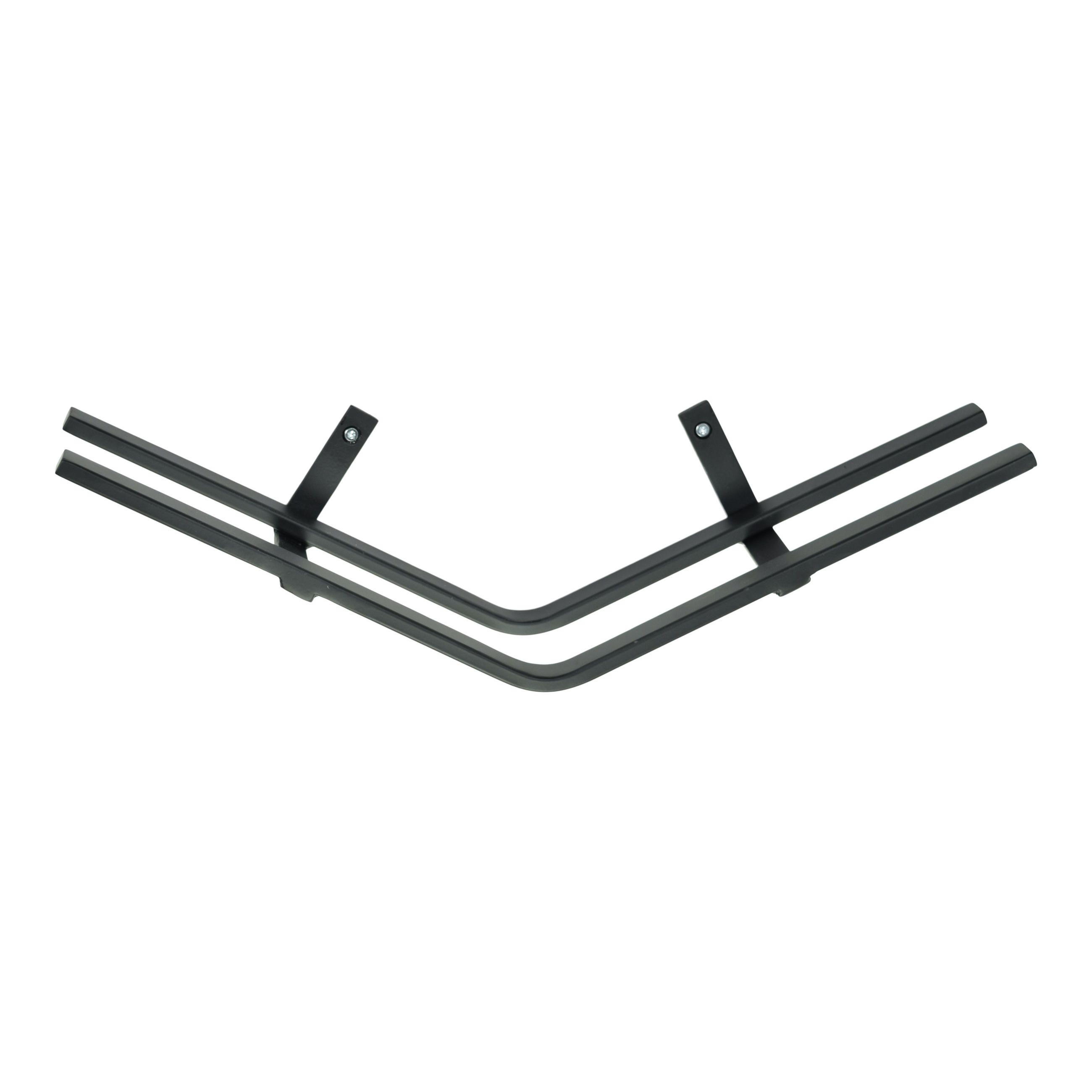 ERSATZROLLENHALTER Jef Schwarz - Schwarz, Metall (51/13/10cm) - LOFT42
