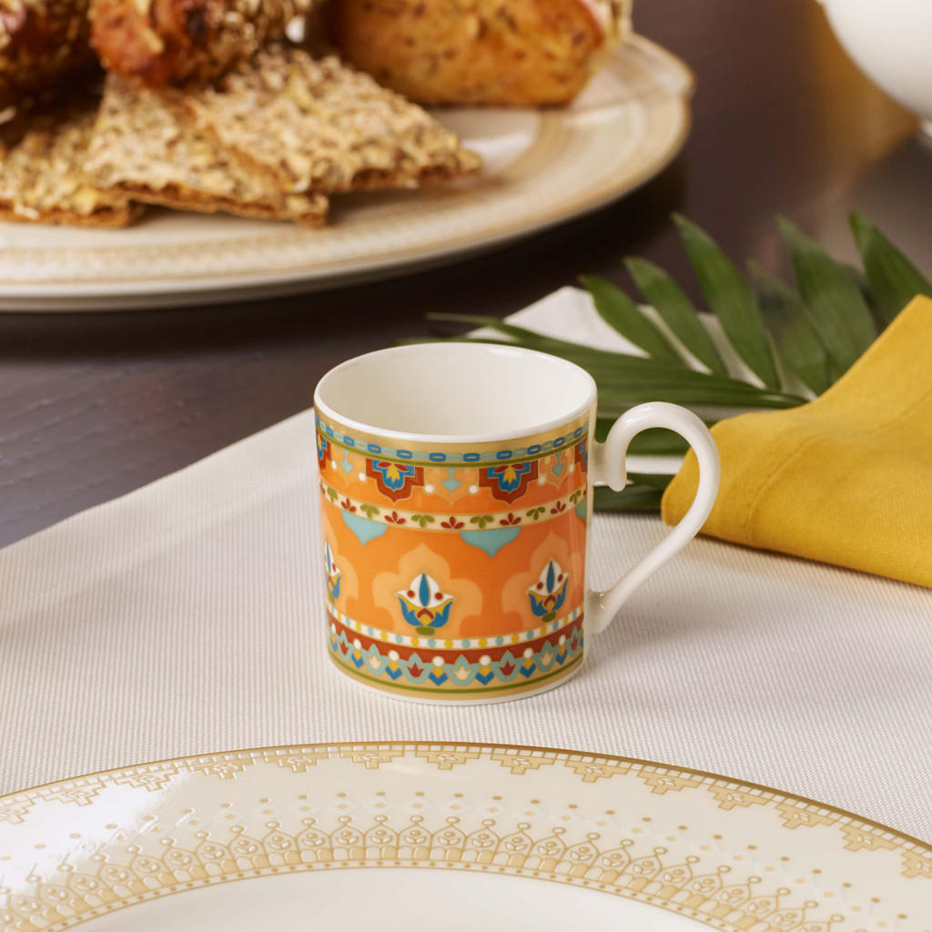 ESPRESSOTASSEN Samarkand Mandarin bunt 50 ml 6er Set - Multicolor, Keramik (0.05L) - Villeroy & Boch