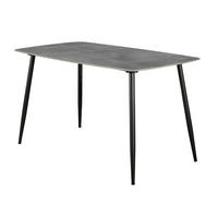 ESSTISCH Cera Grau 80/140/77 cm - Grau, Keramik (80/140/77cm) - Hoyz Collection