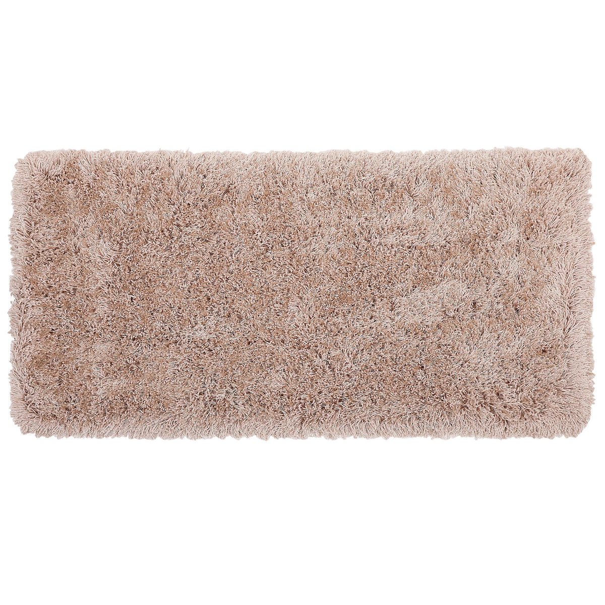 SHAGGY-TEPPICH Cide 150/80 cm - Beige, Kunststoff (80/150cm) - Beliani