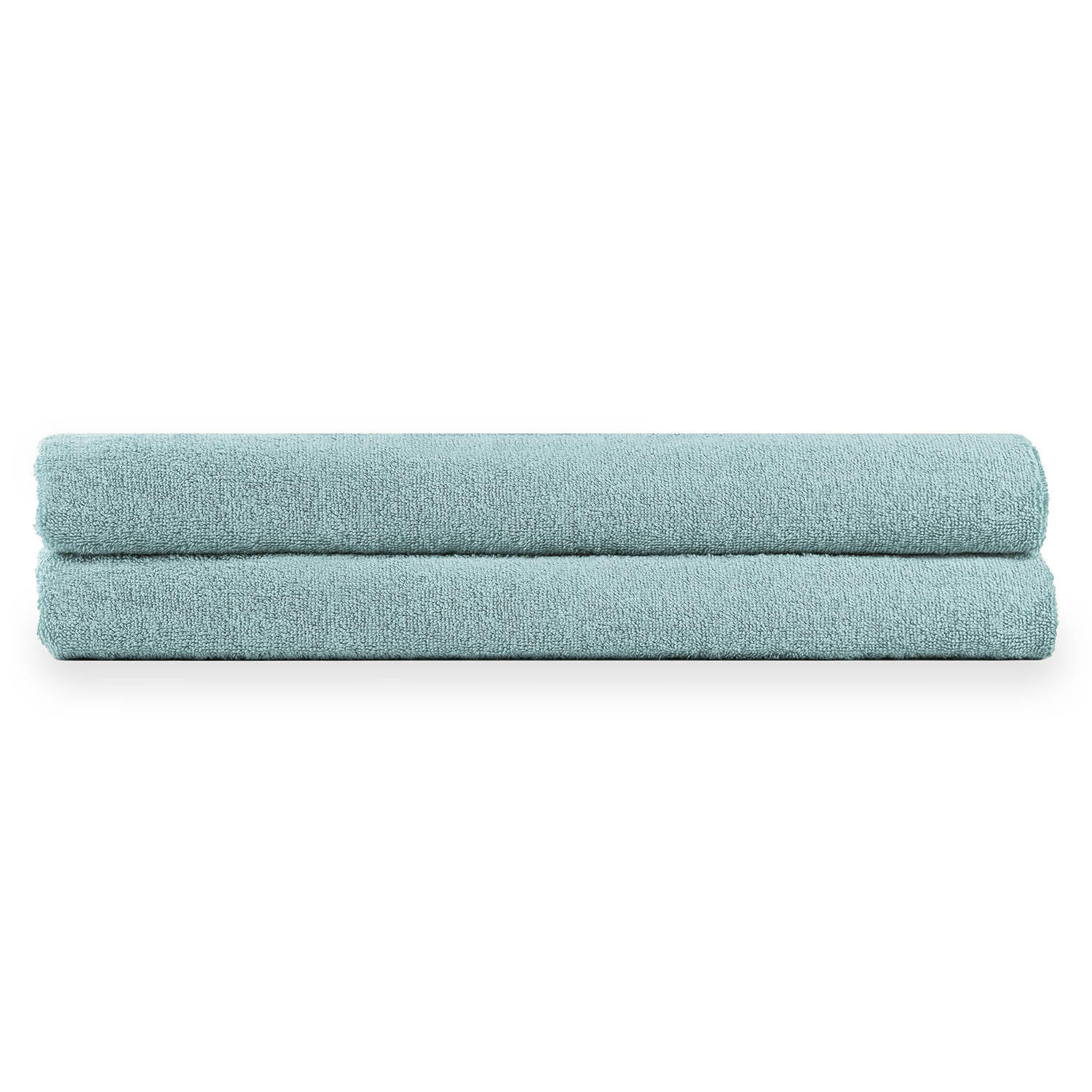 SAUNATUCH 2er-Set, 2x Saunatuch 80/200 cm, Hellblau - Hellblau, Textil (80/200cm) - Blumtal