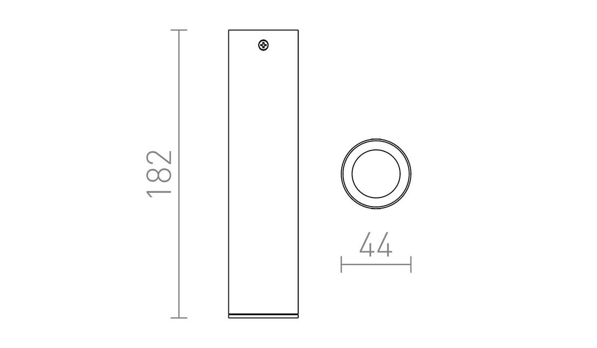 DECKENLEUCHTE RIGA 18 Chrom 4 W - Chromfarben, Metall (45/45/182cm) - Rendl