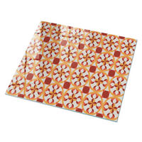 GLASPLATTE 80x60 cm – Geometrische Muster - Beige, Glas (0.4/80/60cm) - ArtPrintCave