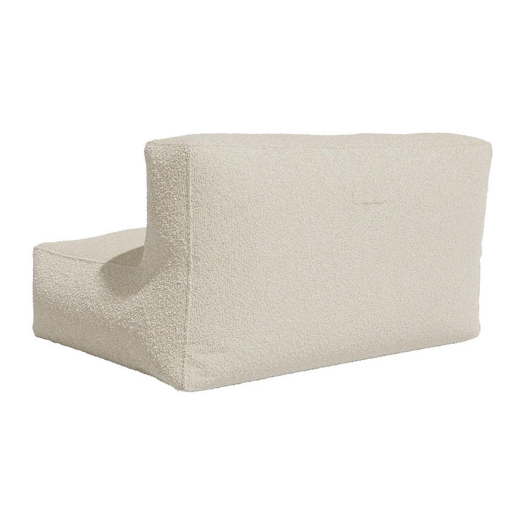 Thumbnail - Vente-Unique Sofa, Weiß, Textil, Uni, 2-Sitzer, 135x80x95 cm, Wohnzimmer, Sofas & Couches, Sofas