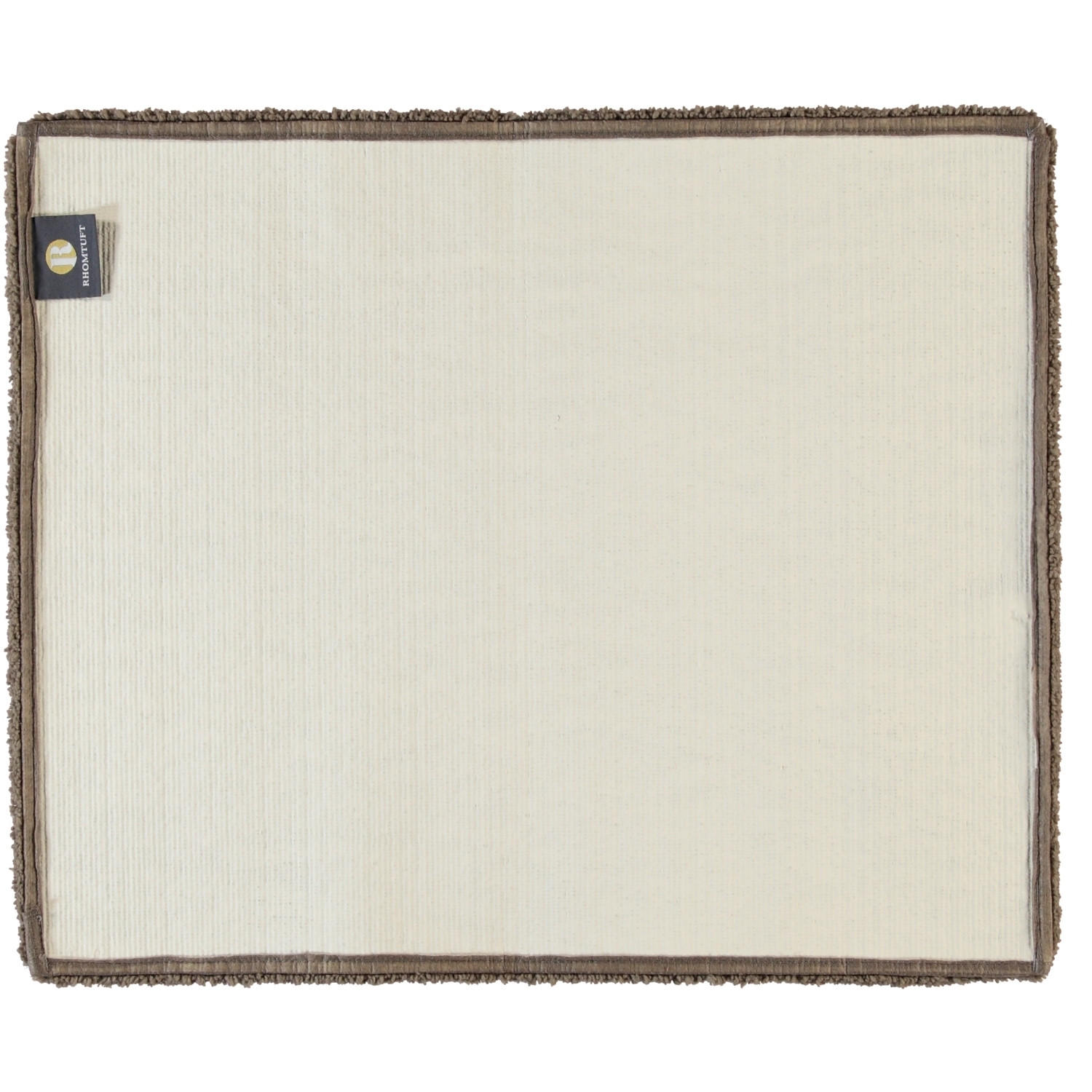 BADTEPPICHE SQUARE TAUPE - 58 - Braun, Textil (50/60cm) - Rhomtuft
