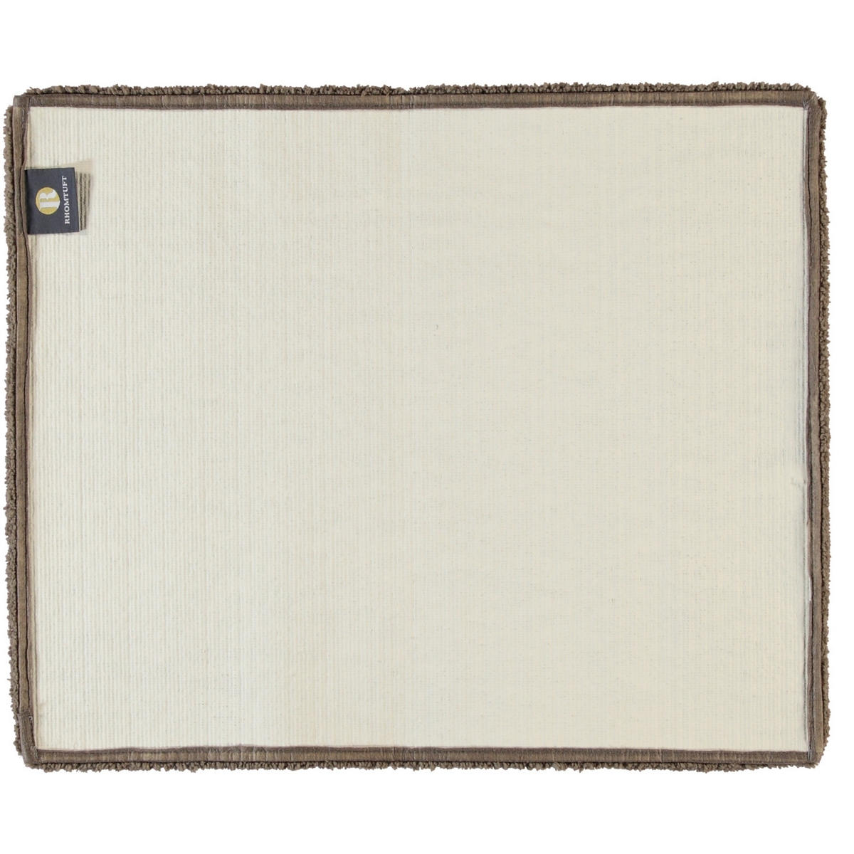 BADTEPPICHE SQUARE TAUPE - 58 - Braun, Textil (50/60cm) - Rhomtuft