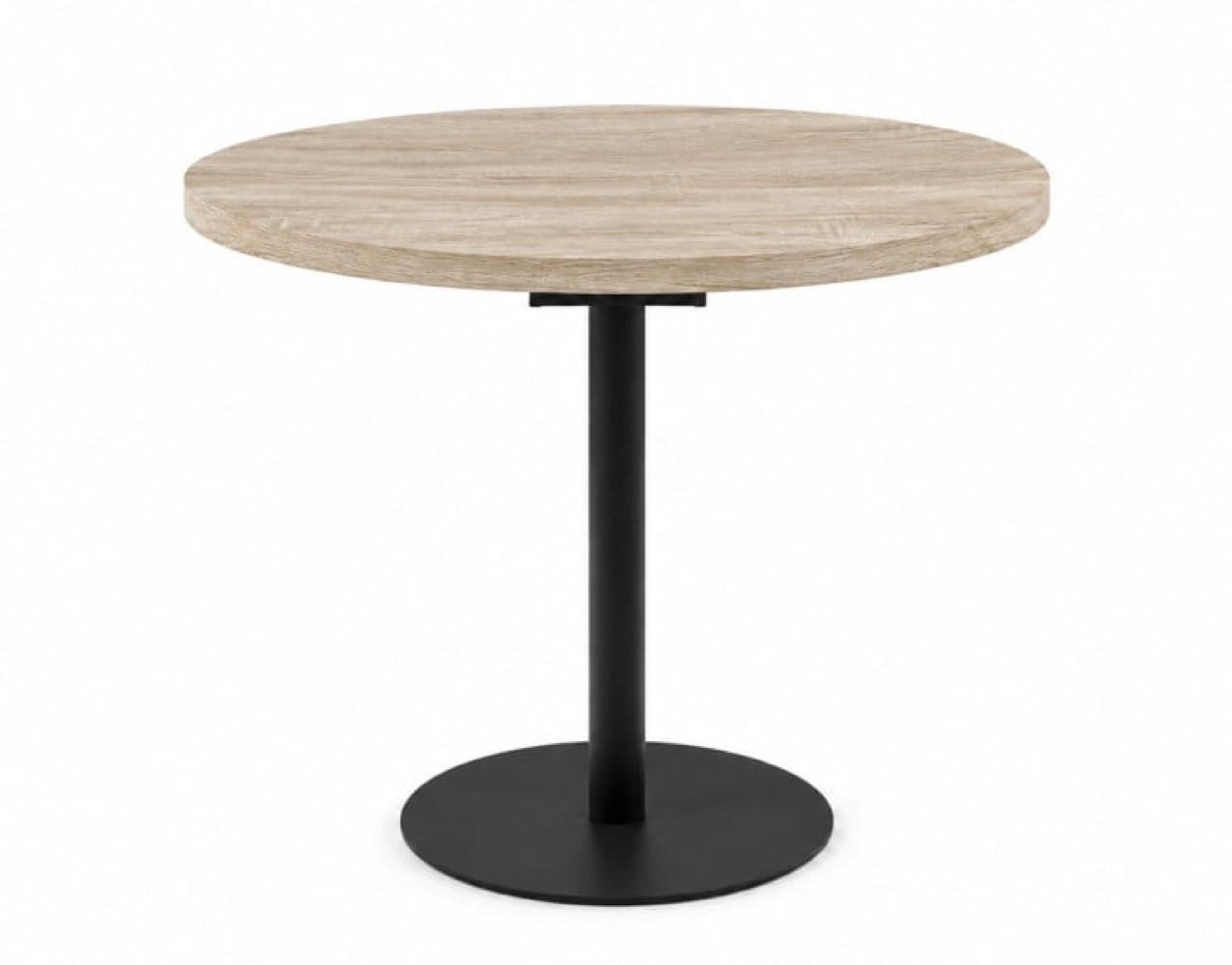 TISCH Schwarz Bartek Ausziehbar - Schwarz, Holzwerkstoff (100/100/76cm) - Sepro Meble