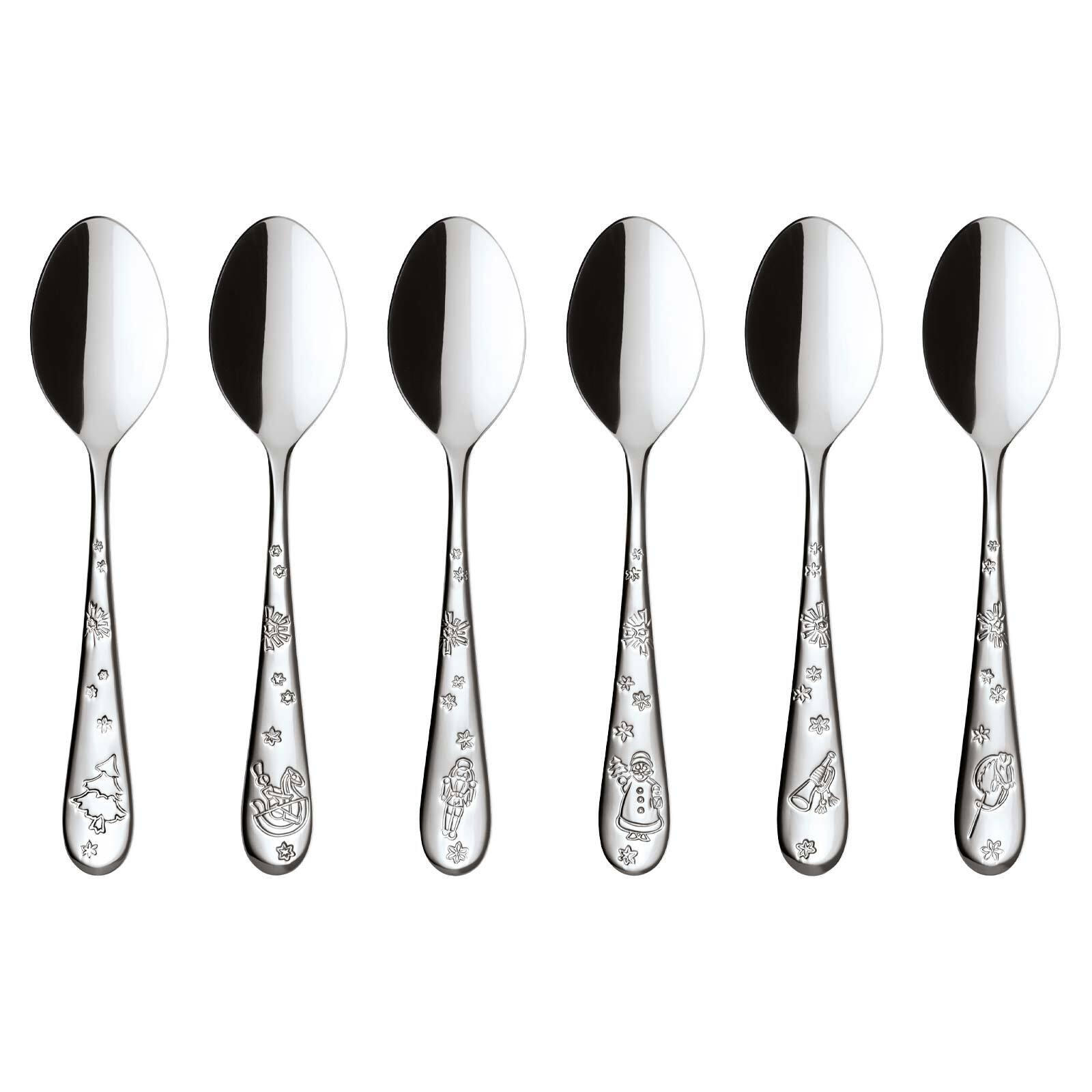 KAFFEELÖFFEL Toy's Delight edelstahl 6er Set - Silberfarben, Metall - Villeroy & Boch