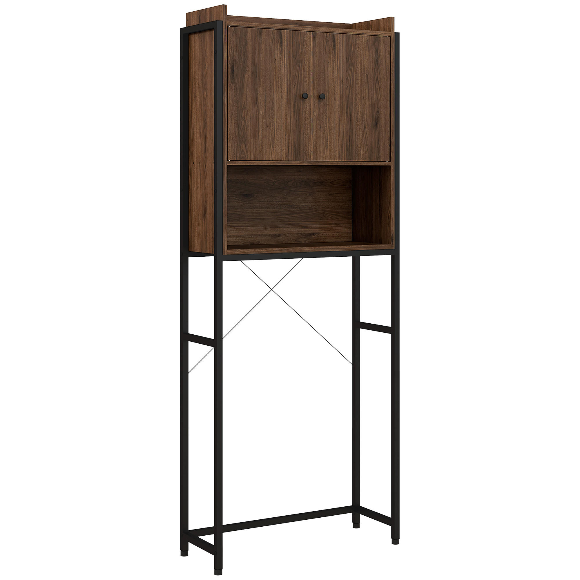 HÄNGESCHRANK Braun 1 Stück - Braun, Kunststoff (68/172.5/25.5cm) - GiPP