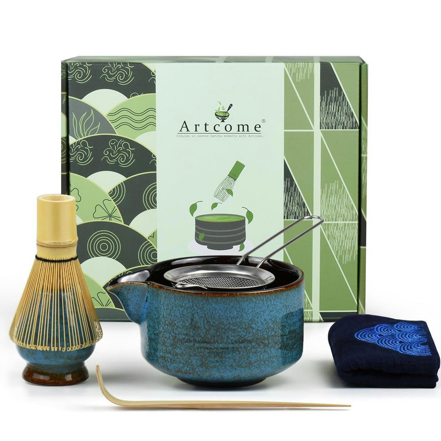 XXXLutz Matcha-Set Blau 5.3x5.3x22.4 cm