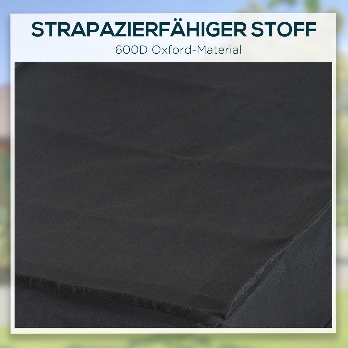 FAHRRADANHÄNGER, PP, Schwarz, 144L x 59B x 80H cm - Schwarz, Metall (59/80/144cm) - HOMCOM