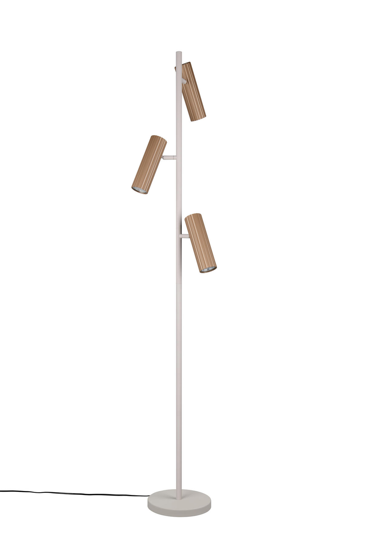 STEHLAMPE SOKA - Braun - 37/37/150 cm - Braun, Metall (37/37/150cm) - Trio Leuchten