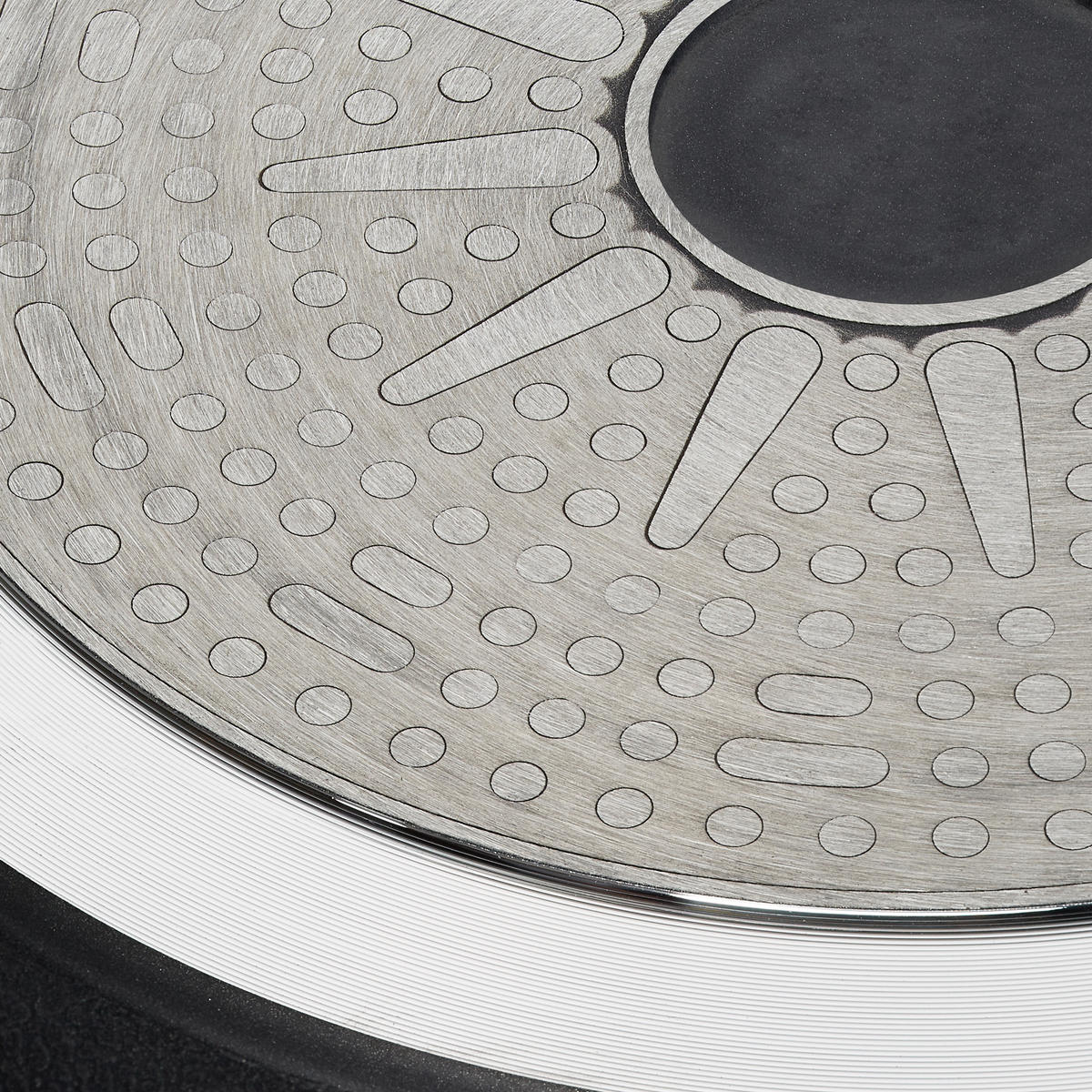 WOK-PFANNE - Schwarz, Glas/Metall (31.5/57/15.5cm) - Relaxdays