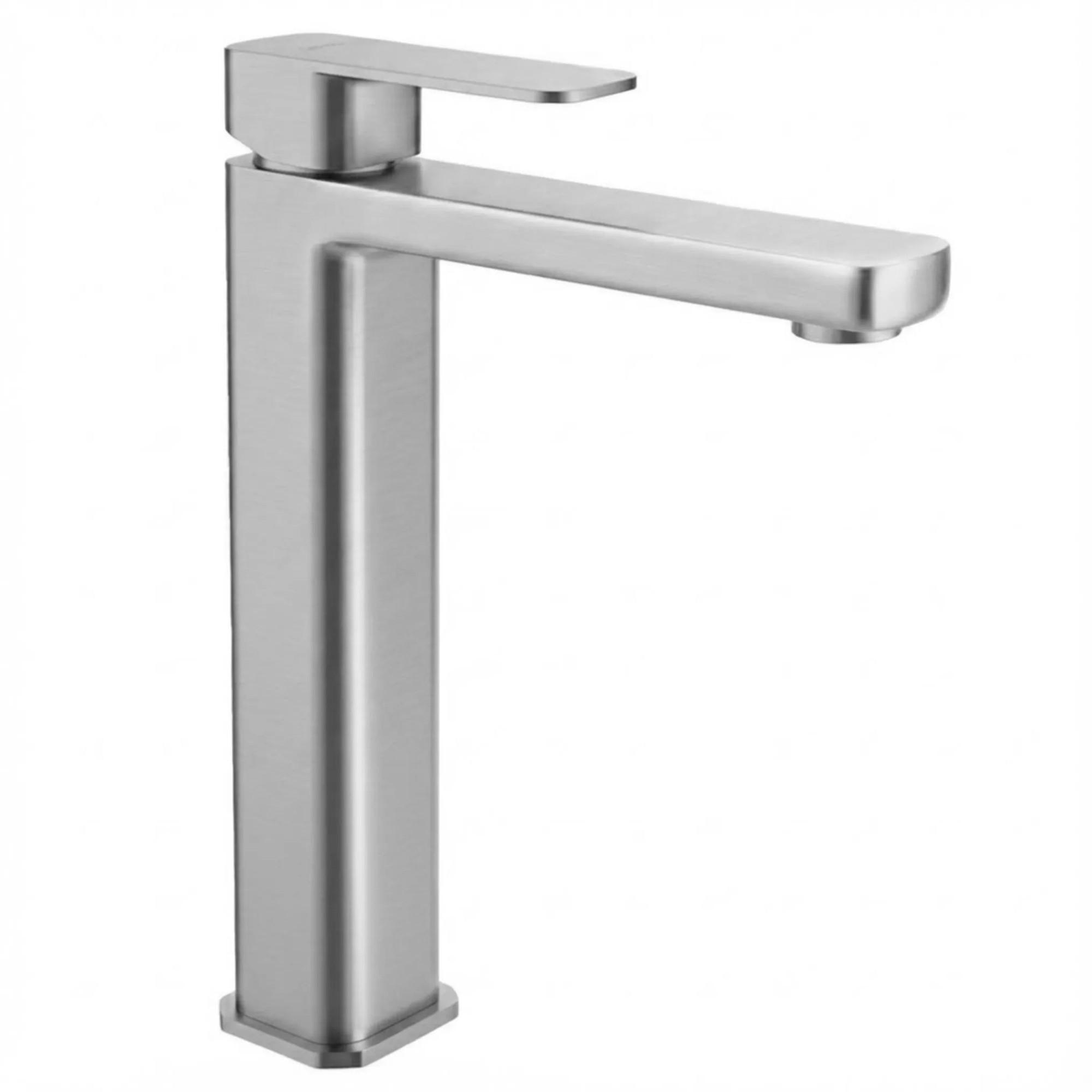 REA Waschbeckenarmatur Nickel 4x29.5x15.8 cm