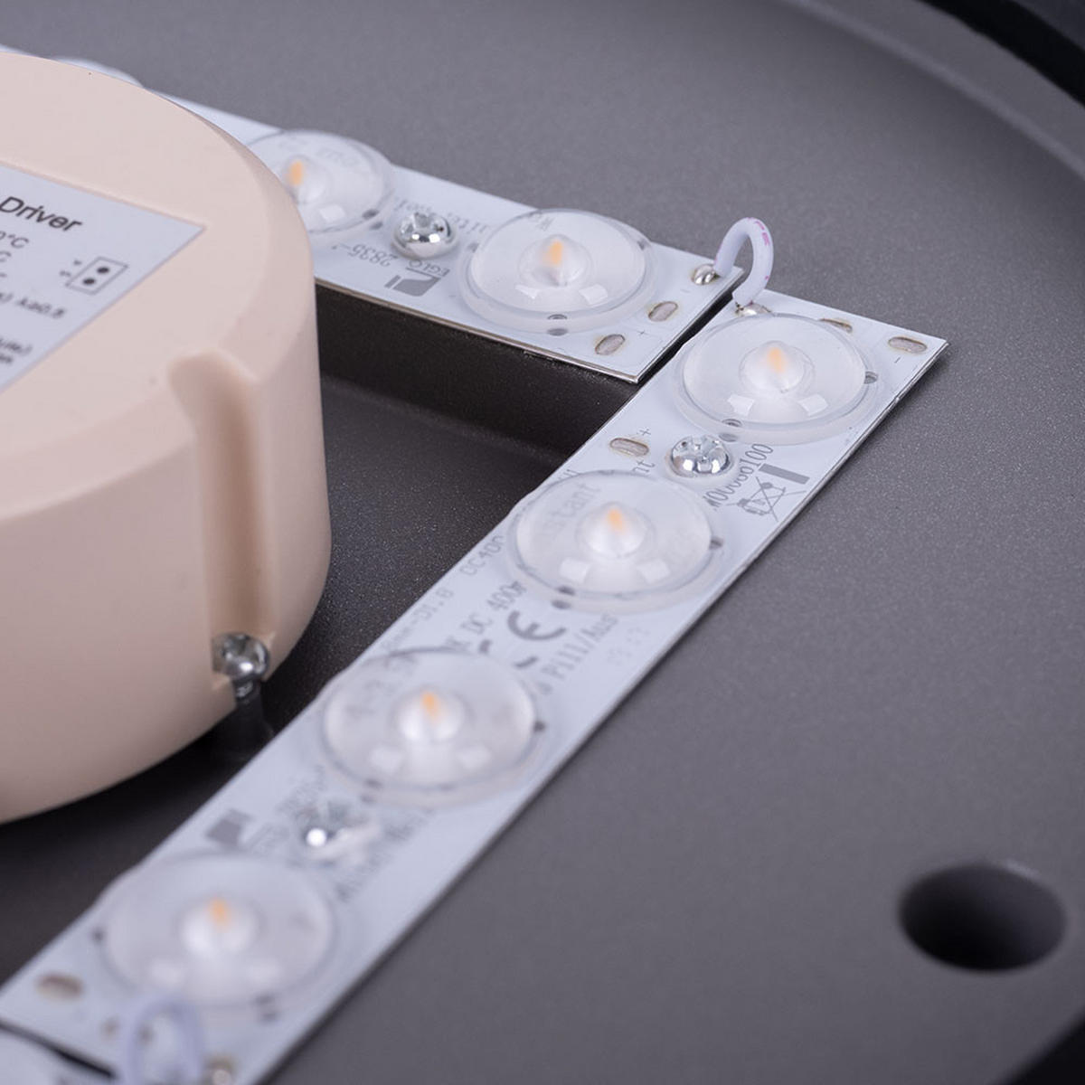 LED WANDEINBAULEUCHTE LOCANA Weiß - Weiß, Metall (26/26/9.5cm)