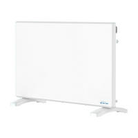 HEIZKÖRPERPANEEL Weiß mit digitaler Steuerung 1500 W - Weiß, Keramik (70/40/8cm) - Purline