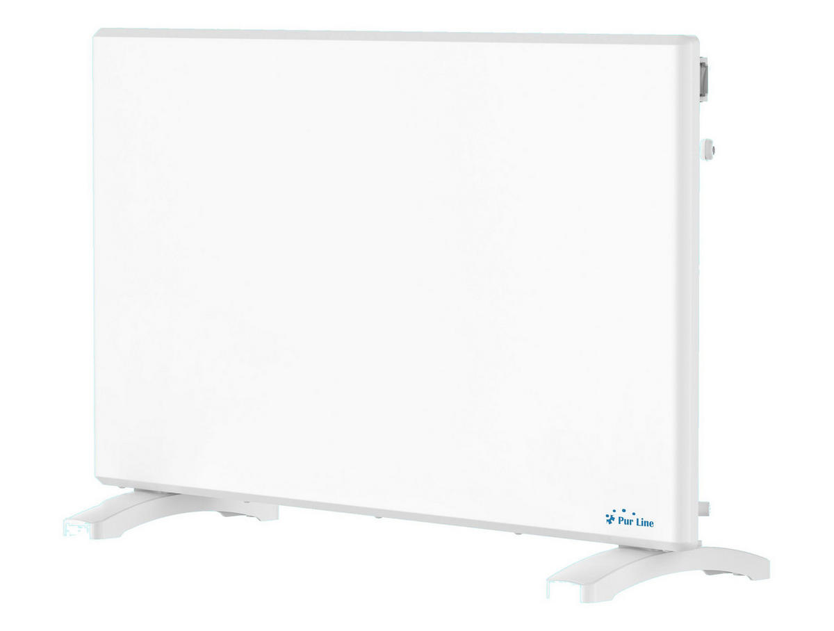HEIZKÖRPERPANEEL Weiß mit digitaler Steuerung 1500 W - Weiß, Keramik (70/40/8cm) - Purline