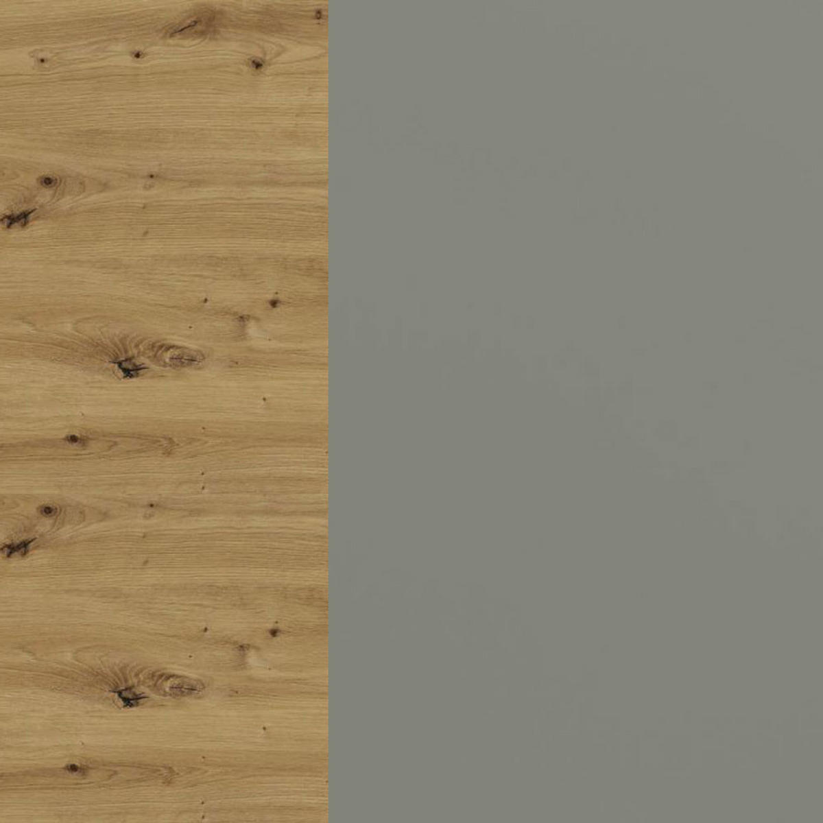 ECKHÄNGESCHRANK Bonn W14/60 Eiche Artisan / reed green matt 60 / 60 / 96cm - Eiche Artisan/Grün, Holz/Holzwerkstoff (60/96/60cm) - Feldmann-Wohnen