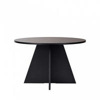 ESSTISCH - Schwarz - Schwarz, Holz (120/120/75cm) - Drawer