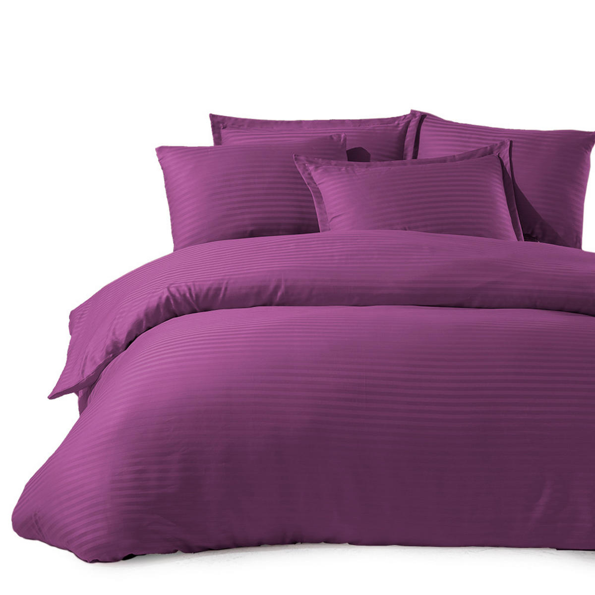 BETTWÄSCHE 4-teilig 135/200 cm YS - Lila, Textil (135/200cm) - ROLFNERS