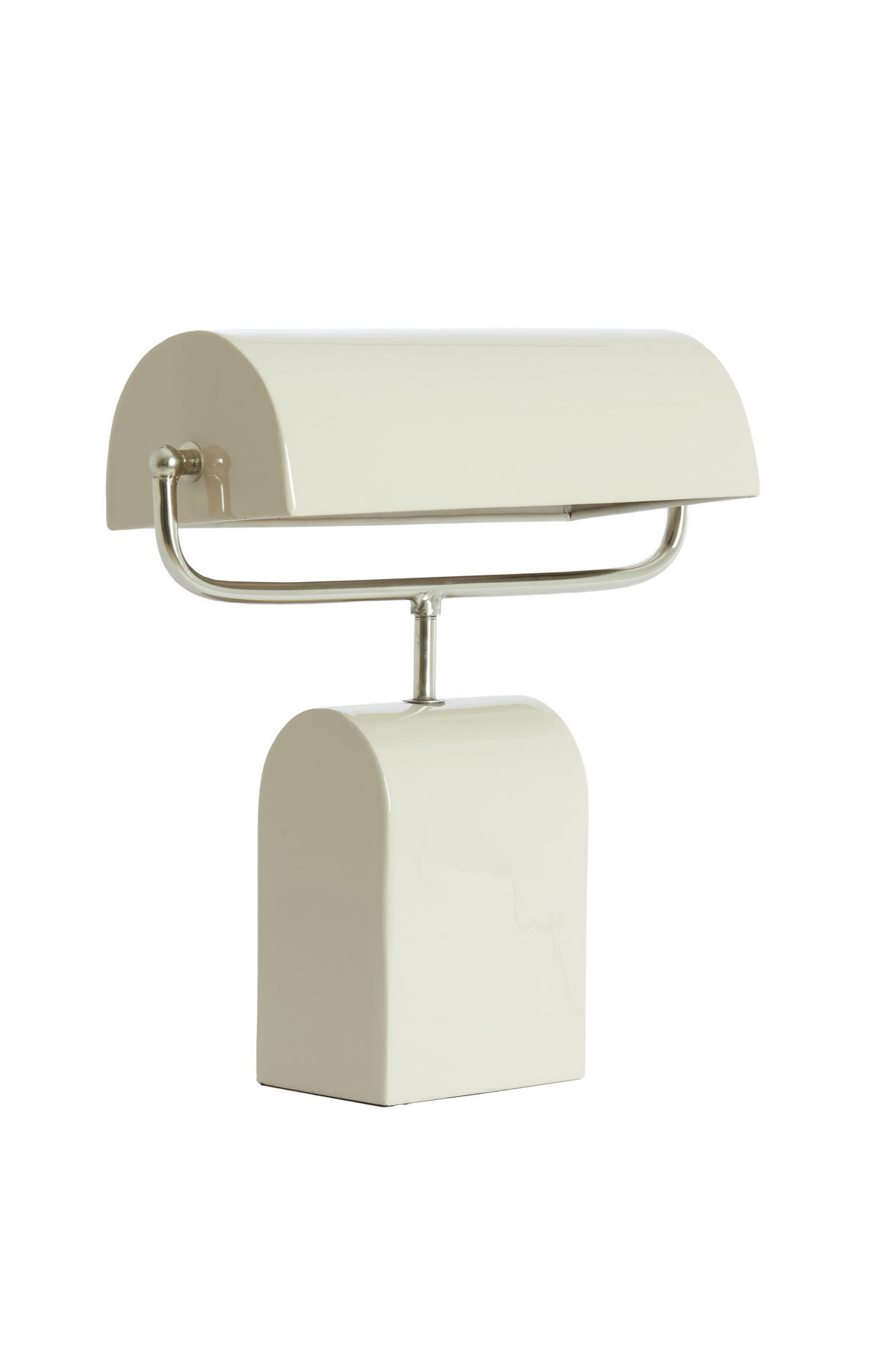 TISCHLAMPE Cardona Weiß 35/15.5/38 cm - Weiß, Metall (35/15.5/38cm) - Light & Living