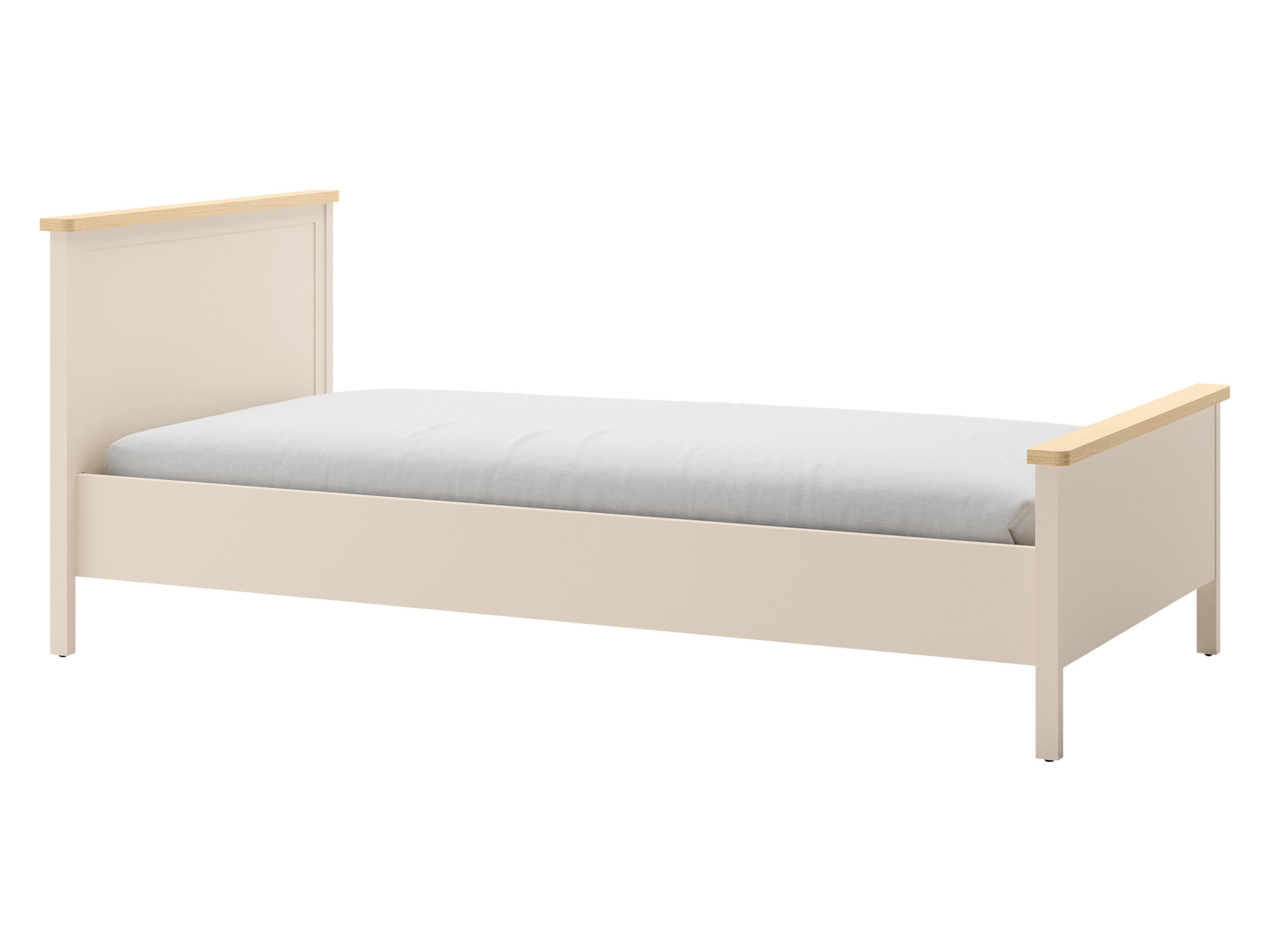 Mirjan24 Jugendbett Sand 120x200 cm