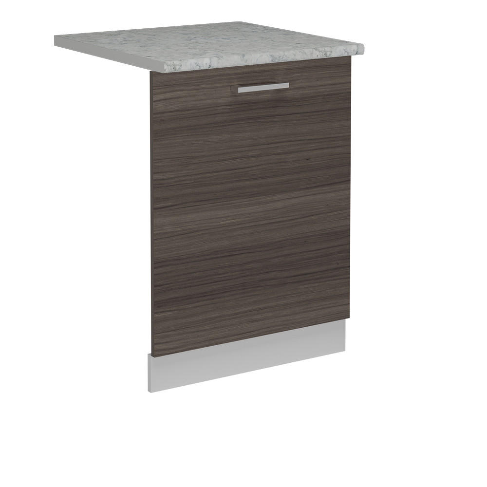 Vicco ČELNÍ PANEL MYČKY R-Line Ušlechtilá šedá 60 cm s pracovní deskou