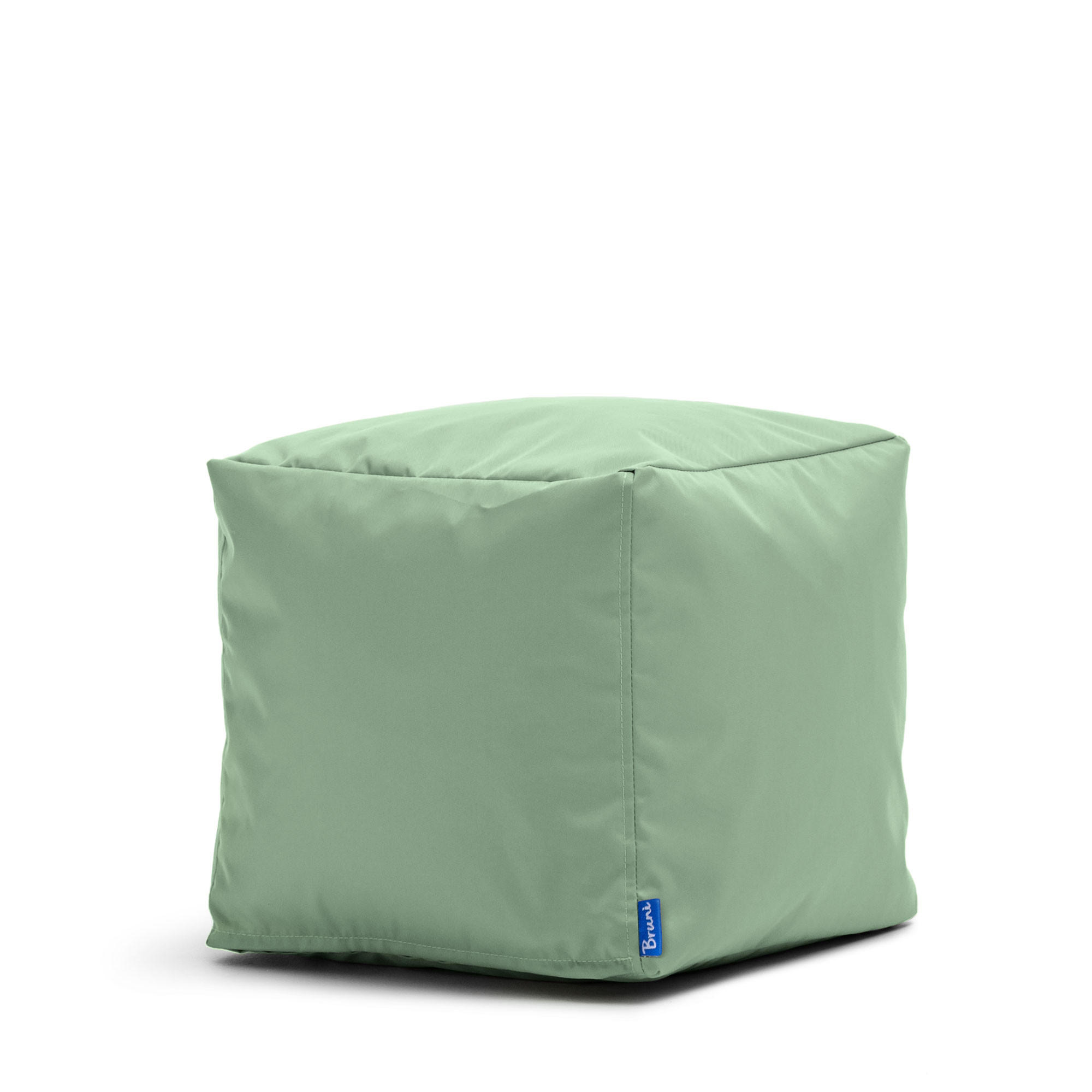 SITZWÜRFEL Outdoor Cubo minzgrün - Mintgrün, Textil (40/40/40cm) - Bruni