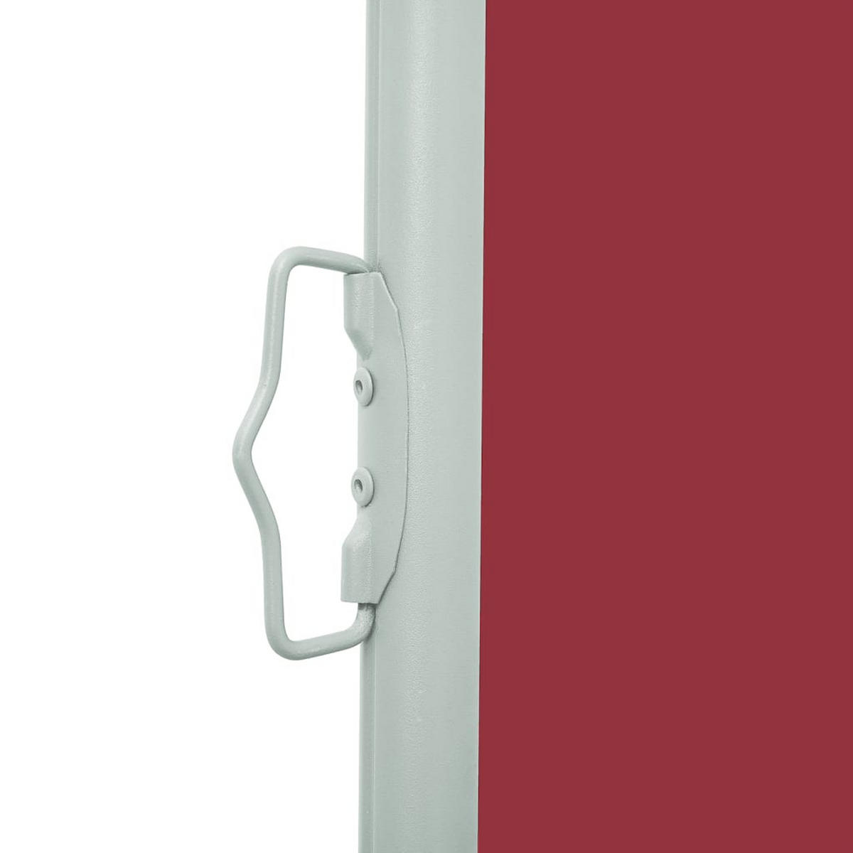 AUSZIEHBARE Seitenmarkise 100x300 cm Rot - Rot, Textil (300/100/300cm) - furnicato