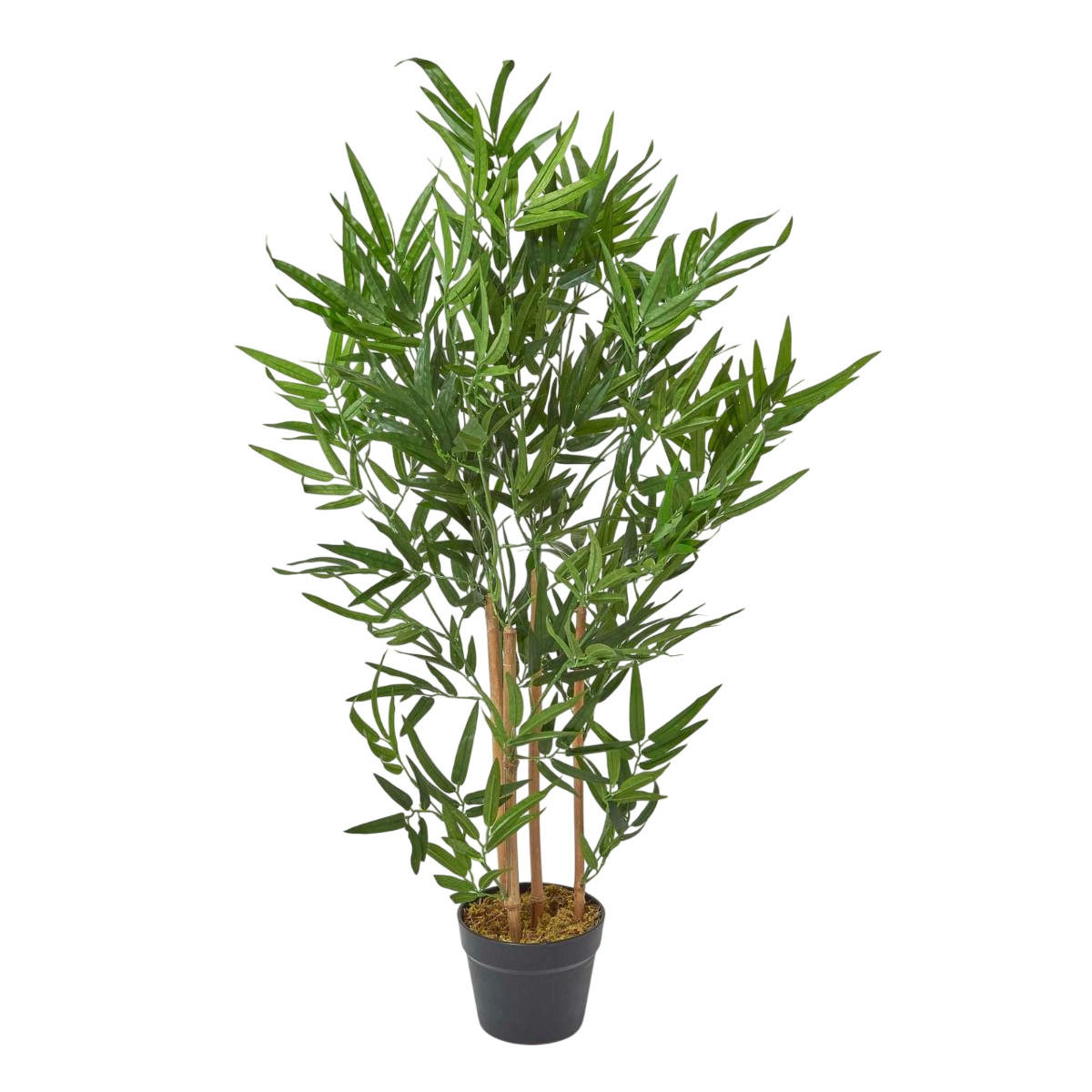 KUNSTBAUM Bambus, 95 cm - Grün, Kunststoff (95cm) - Homescapes