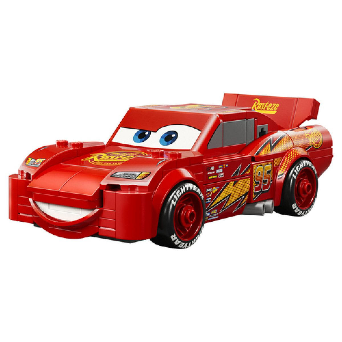 KLEMMBAUSTEINE Lightning McQueen Speed Champions - Rot, Kunststoff (14.1/6.1/26.2cm) - Lego