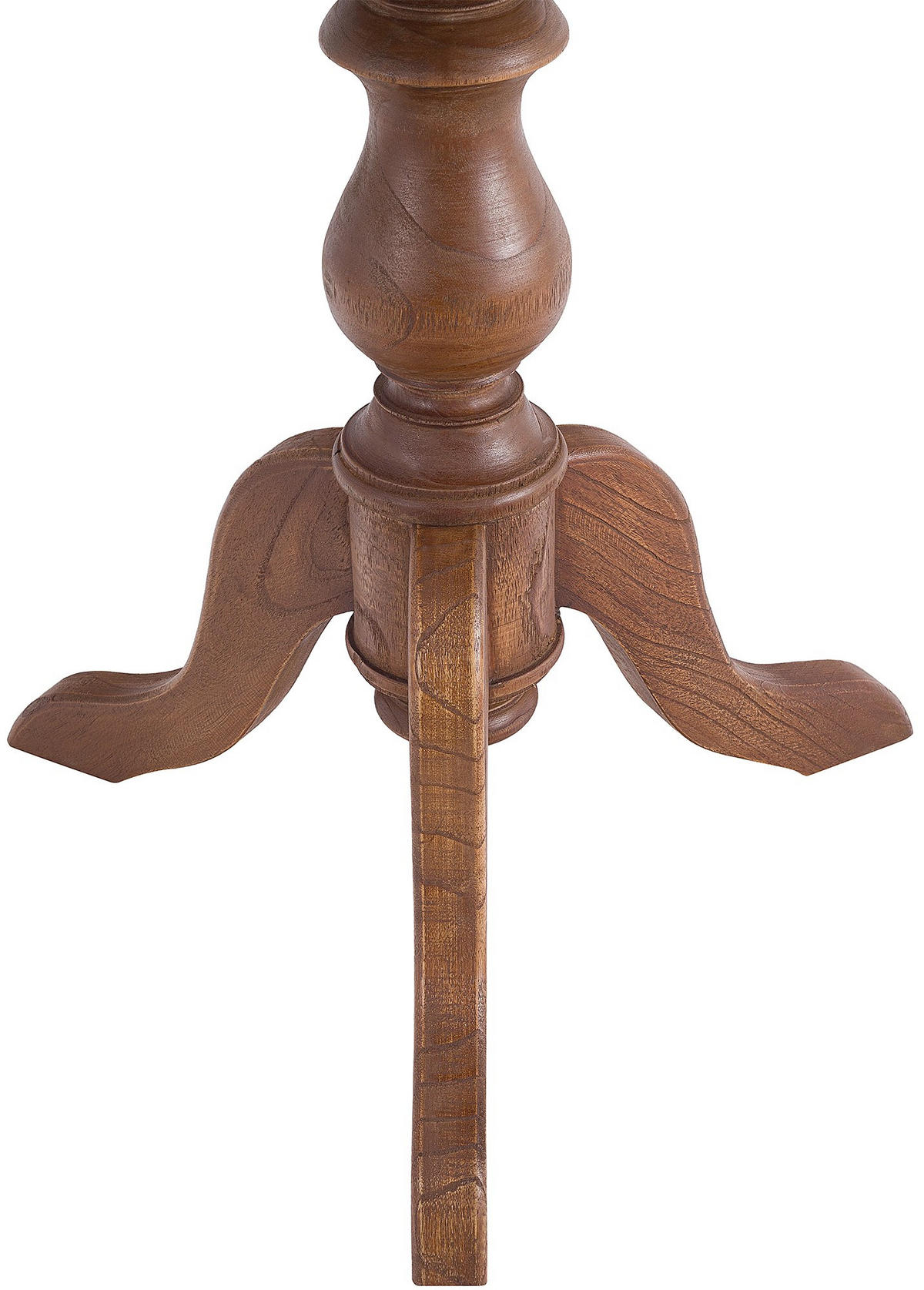 BEISTELLTISCH rund 70 cm Holz Braun - Braun, Holz (70/70/76cm) - CLP