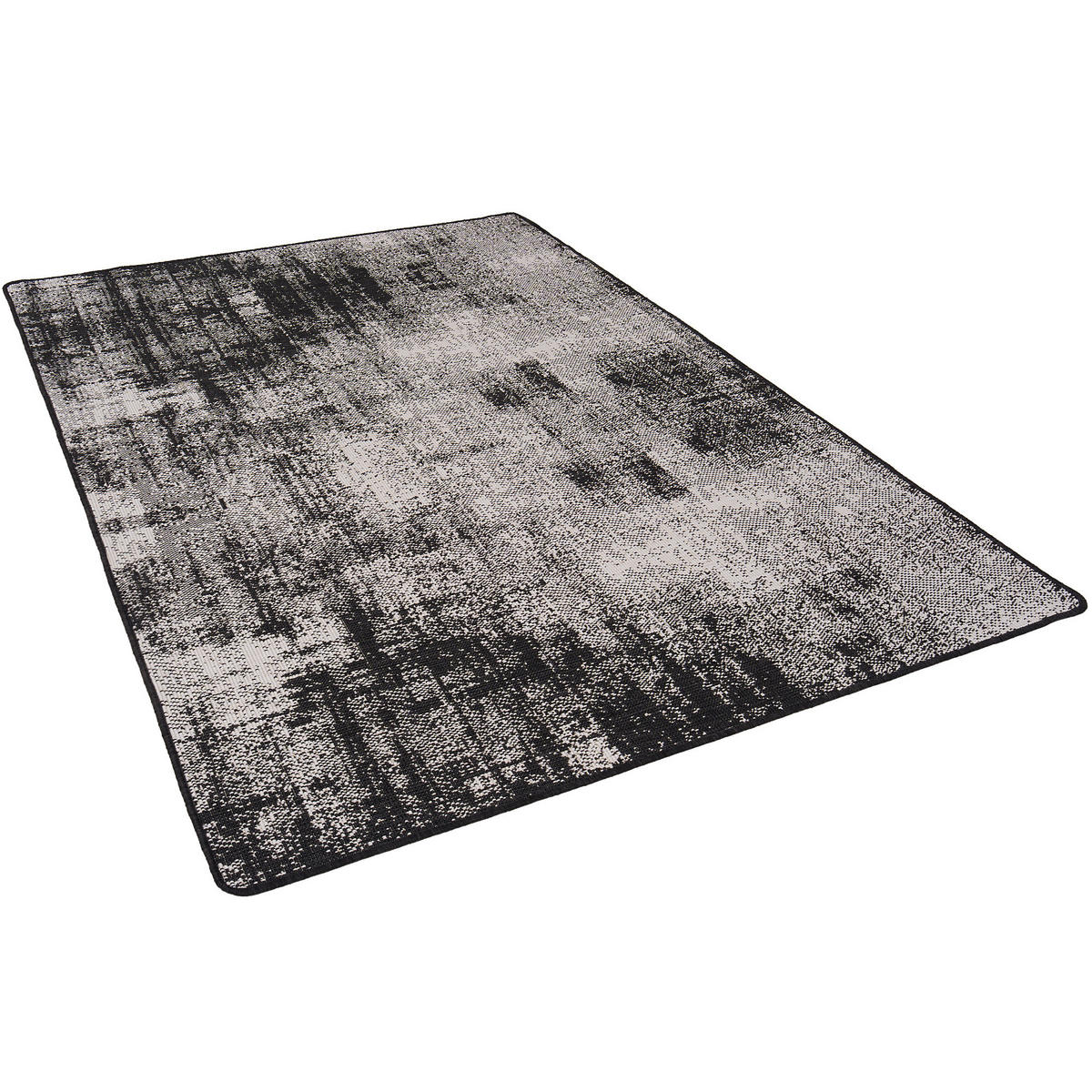 IN- UND OUTDOOR TEPPICH BEIDSEITIG NEWPORT DESIGN - Schwarz, Textil (200/250cm) - Snapstyle