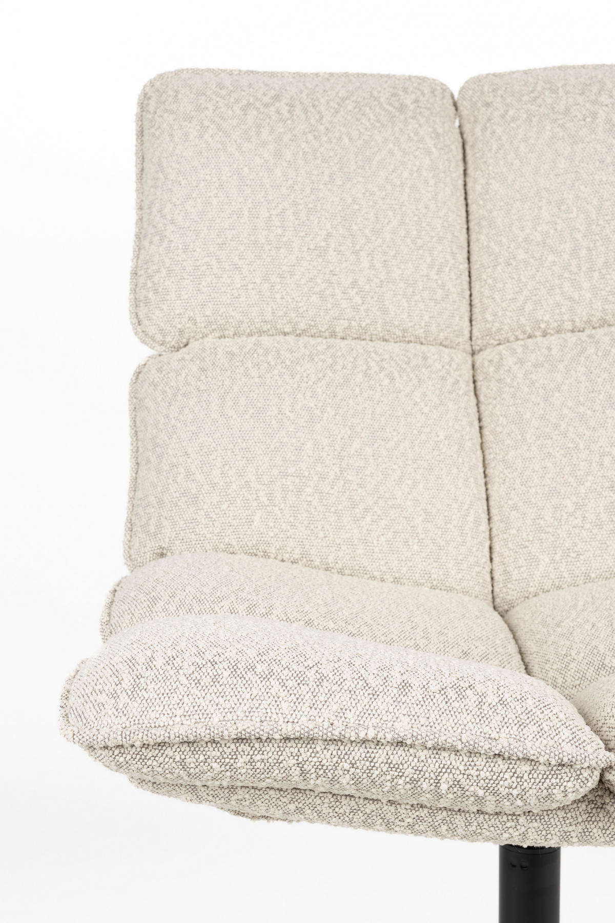 SESSEL Bros - Beige - 78/68/92 cm - Beige, Textil (68/92/78cm)