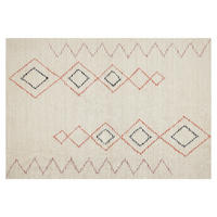 KURZFLOR-TEPPICH Guwahati 200/140 cm - Beige, Textil (140/200cm) - Beliani