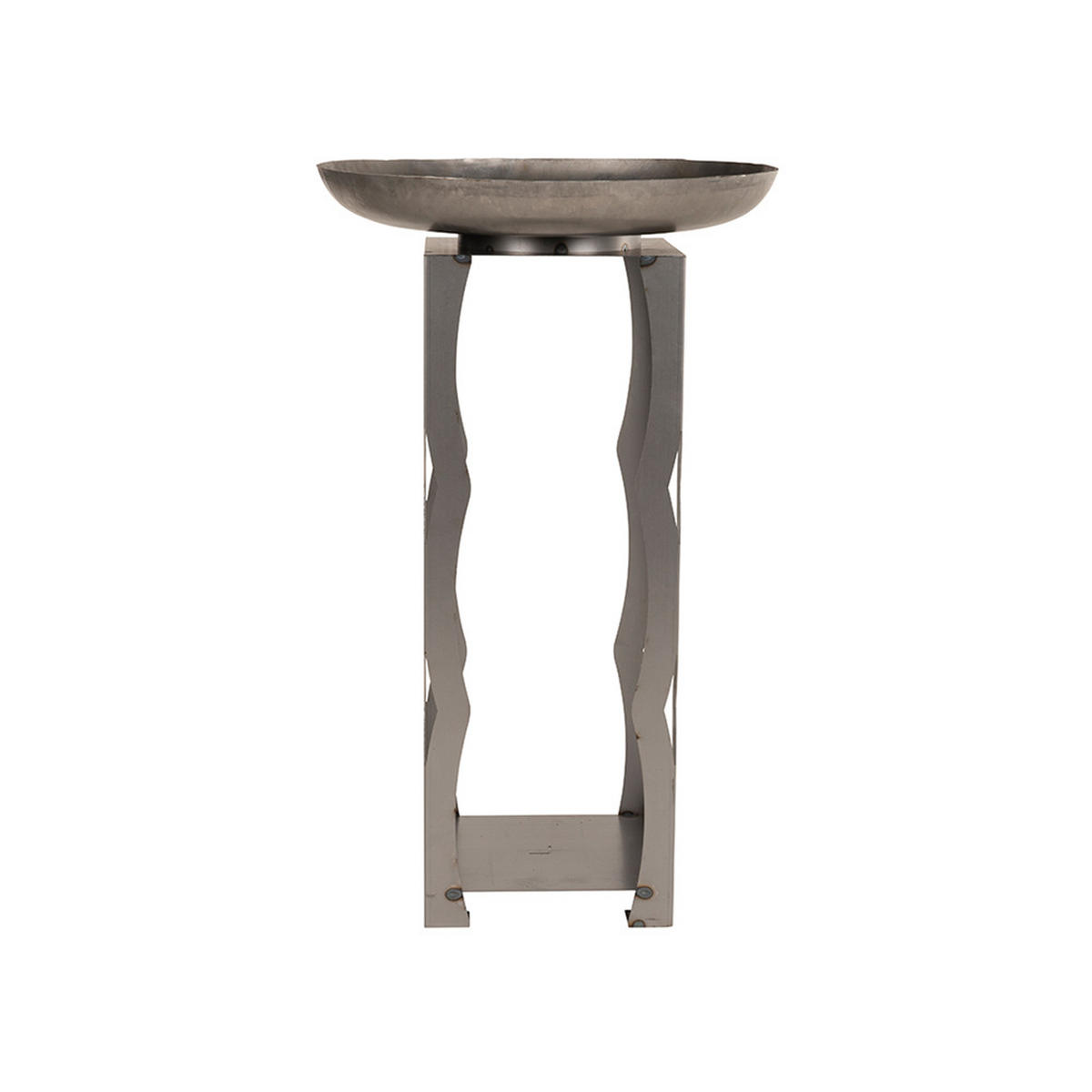 FEUERSCHALE FRANK - Orange, Metall (34/91/34cm) - Home Deluxe