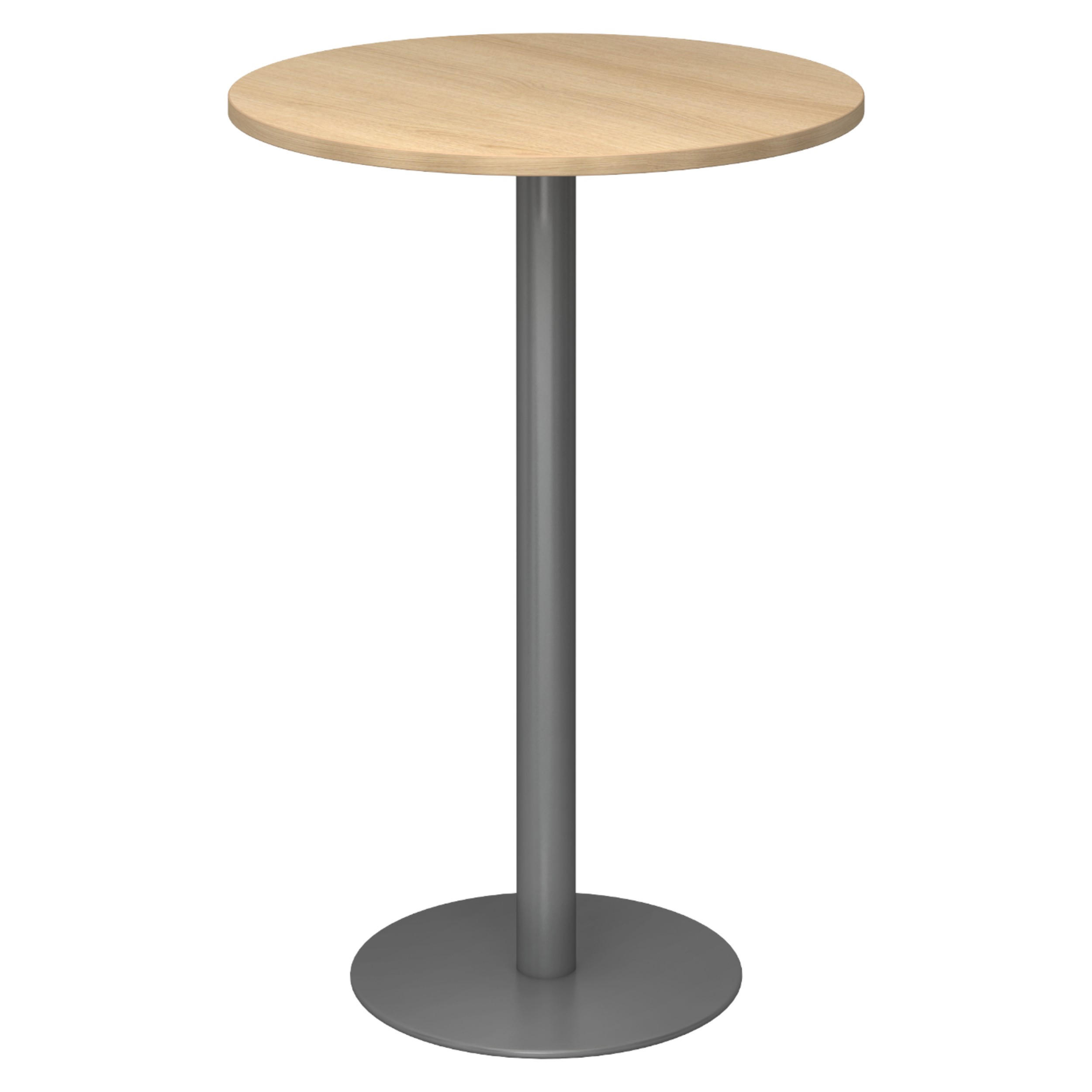 bümö Stehtisch Eiche, Graphit 80x111.6x80 cm