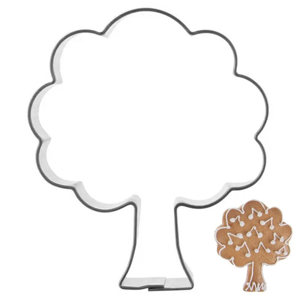 AUSSTECHFORM Baum 6 cm Silber - Silberfarben, Metall (5/1.5/6cm) - Orion 