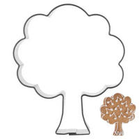AUSSTECHFORM Baum 6 cm Silber - Silberfarben, Metall (5/1.5/6cm) - Orion 
