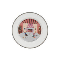 FRÜHSTÜCKSTELLER KAMIN Design Naif bunt ø 21 cm - Multicolor, Keramik (21cm) - Villeroy & Boch