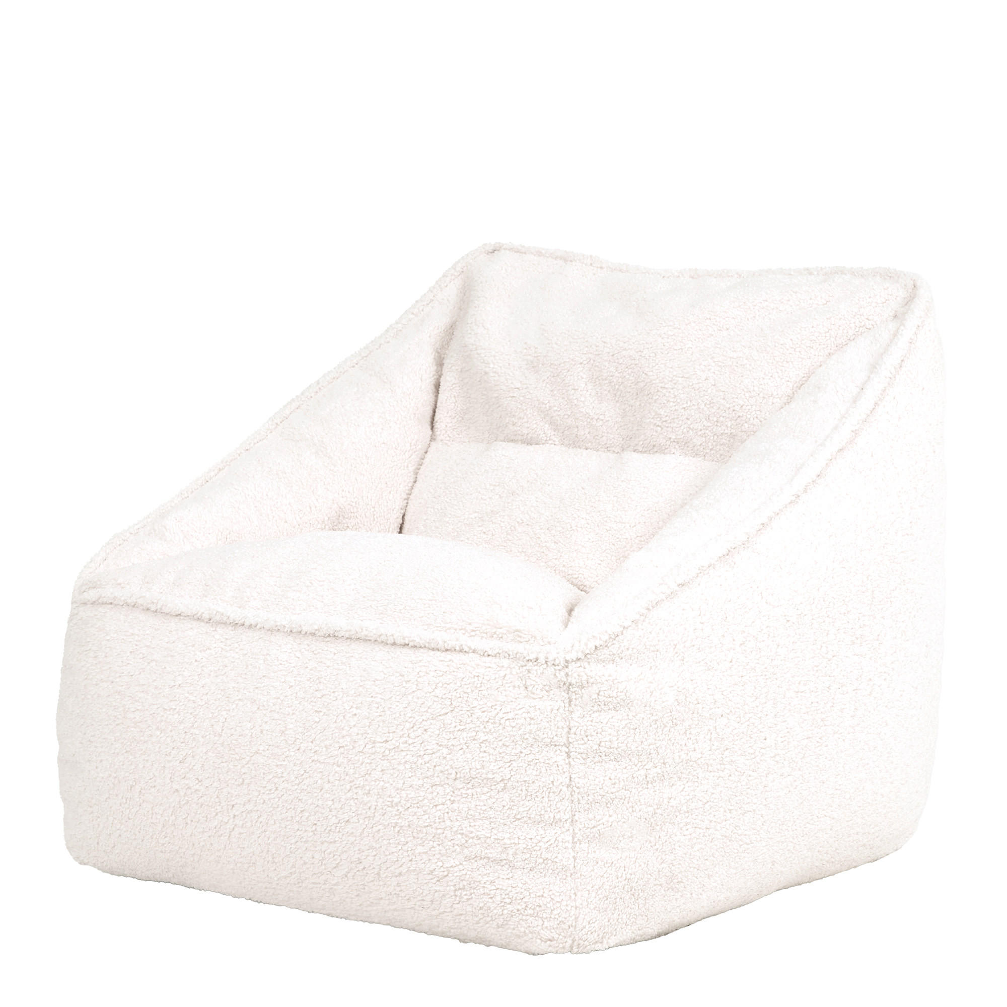 SITZSACK Sessel Borg Natalia - Creme, Kunststoff/Textil (100/100/88cm) - icon